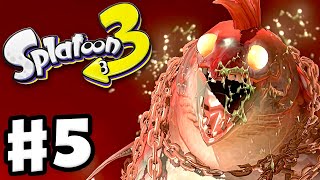 King Salmonid Cohozuna  Splatoon 3  Gameplay Walkthrough Part 5 Nintendo Switch [upl. by Elrae803]