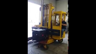 LOVES AUCTIONS  KALMAR IRION ELECTRIC SIDE LOADER Video 2 [upl. by Eberto]