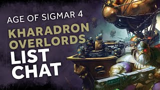 Kharadron Overlords Army Lists for AOS 4 [upl. by Paradies]