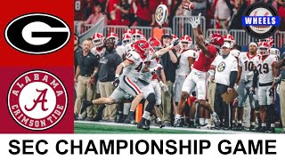 3 Alabama vs 1 Georgia Highlights  SEC Championship Game  2021 College Football Highlights [upl. by Milena614]