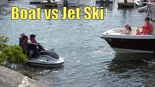 Boat vs Jet Ski  Googans of the Week [upl. by Ormand]