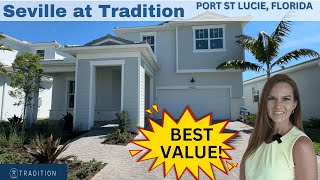 INCREDIBLE DEAL MoveIn Ready Home Seville at Tradition in Port St Lucie FL [upl. by Hertzog760]