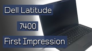 Dell Latitude 7400 Notebook Preview First Impression [upl. by Tidwell]