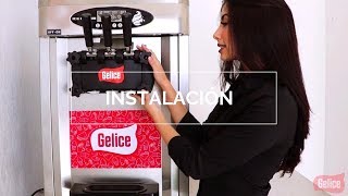 CLASICA PLUS  Instalación Maquina de Helado Suave Gelice [upl. by Aronson]