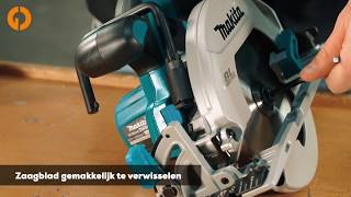 Makita DHS680Z Cirkelzaag  Gereedschapcentrumnl [upl. by Nirroc]