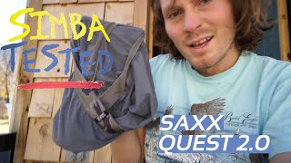 Saxx Quest 20  REVIEW From A Thruhiker [upl. by Georgianna]