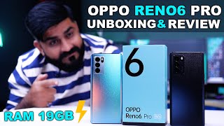 OPPO Reno 6 Pro 5G In Pakistan Unboxing amp Review ⚡ Dimensity 120019GB RAM🤔 Flare Portrait Video [upl. by Fink]