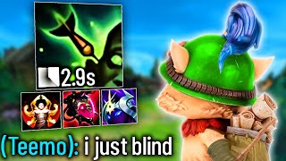 NEW TEEMO SPAMS BLIND ON REPEAT [upl. by Pack160]