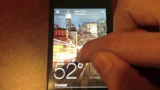 Yahoo Weather Demo [upl. by Anyel]