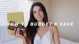 How To Budget And Save in Your 20s  Tips and Tricks [upl. by Sky]