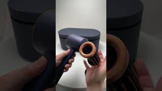 Dyson Supersonic hair dryer HD15 Prussian Blue Unboxing  Noise testing [upl. by Alaehcim8]