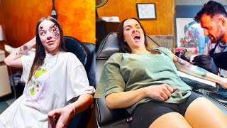 Tattoos and Piercings Extreme Mother Daughter Makeover [upl. by Joell]