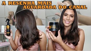 RESENHA ENCORPA CABELO HASKELL  MÁSCARA E SPRAY  Larisse Gama [upl. by Zerlina]