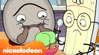 Paper HATES Fart Jokes 😡  Rock Paper Scissors  Nickelodeon UK [upl. by Sparks]