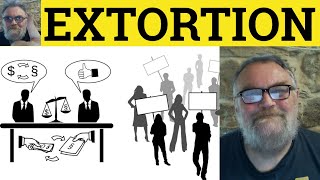 🔵 Extortionate Meaning  Extortion Definition  Extort Examples  BRE Vocabulary  Extortionate [upl. by Bess]