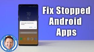 How to Fix Stopped Android Apps Change Permissions amp Set Defaults [upl. by Ramirolg567]