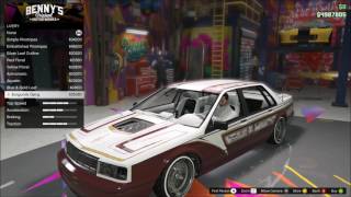 GTA Online Albany Primo Custom Customization [upl. by Schultz]