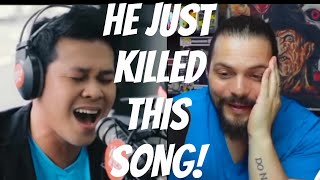 FANTASTIC VOICE Reaction to Marcelito Pomoy sings Power of Love [upl. by Nahsad]