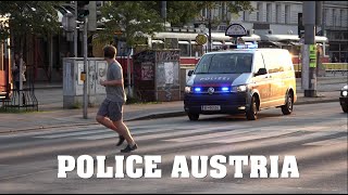 EINSATZFAHRZEUGE der POLIZEI Wien 2020  Austrian POLICE CARS [upl. by Shepherd]