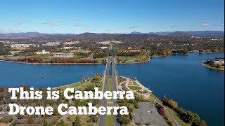 This is Canberra  Drone Aerial View of Canberra  Australian Capital Territory [upl. by Enneirdna424]