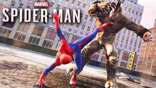 O CHEFÃO MAIS FORTE RHINO  SPIDERMAN PS4 [upl. by Trebleda]