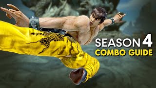 TEKKEN 7  Marshall Law Combo Guide Season 4 [upl. by Barbi419]