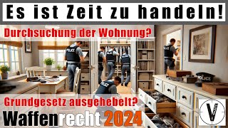 Waffenrecht 2024 Wie das neue Gesetz Waffenbesitzer kriminalisiert und das Grundgesetz einschränkt [upl. by Sivatco669]