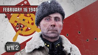 025  Finland’s Desperate Fight  WW2  February 16 1940 [upl. by Dnalor]