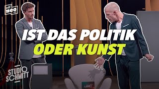 Tommi Schmitt interpretiert moderne Kunst zur Bundestagswahl  Studio Schmitt [upl. by Lewap]