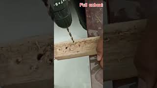 20 volt cordless drill machine drilling test  shorts shortsvideo [upl. by Eatnod]