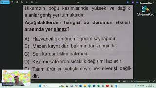 10 TÜRKİYENİN YERŞEKİLLERİ SORU ÇÖZÜMÜ KPSS [upl. by Ztirf]