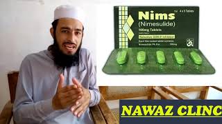 Nims 100mg Tablet is a pain relieving medicine It is used for treatment of inflammatory condition [upl. by Niwre178]