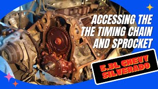 2014 Chevy Silverado timing chain [upl. by Pudendas369]