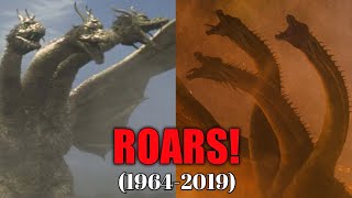 Evolution of Ghidorahs Roar  1964  2019 [upl. by Hahnert]