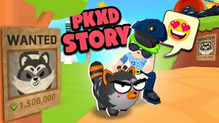 🔥 COPS vs RACCOON PET PK XD Story [upl. by Eserahs]