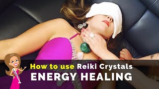 How to Use Reiki Crystals for Energy Healing  Experience a Full Reiki Session  Pranic Healing [upl. by Bitthia]