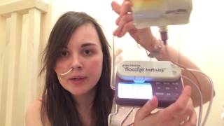 How to set up a Nutricia Flocare Infinity feeding pump [upl. by Oriaj]