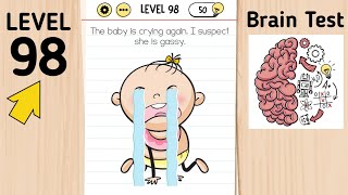 Brain Test Level 98 The Baby Is Crying Again I Suspect She Is Gassy [upl. by Lrem]