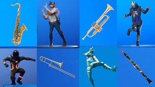 The Best 40 Fortnite Emotes Sound Even Better With Real Instruments [upl. by Nedap]