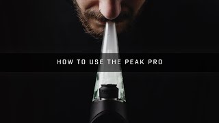 How to Use the Puffco Peak Pro [upl. by Ramberg86]