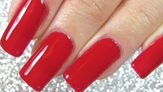 How To Paint Nails Red [upl. by Nirek]