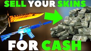 I Tried The quotBestquot Way To Sell Your CSGO Skins For Real Money in 2023 [upl. by Eeluj]