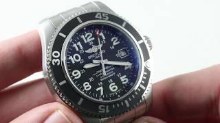 Breitling SuperOcean II 42mm A17365C9BD67 Luxury Watch Review [upl. by Aysan]