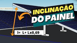 💥Como Saber a Inclinação do Painel Solar Fotovoltaico no Telhado [upl. by Floris]