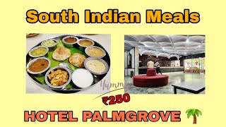 Unlimited South Indian Meals at Hotel Palmgrove For ₹250🔥 chennai meals Unlimited trending ⚡️💯 [upl. by Apeed813]