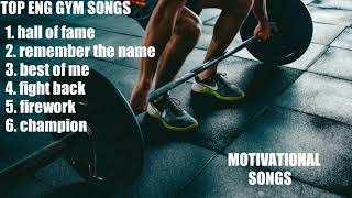 Top motivational songs Best workout songs English music Hollywood songs December 2018🔥 [upl. by Dugald]