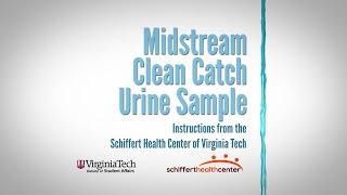 Midstream Clean Catch Urine Sample Collection [upl. by Nauqyaj823]