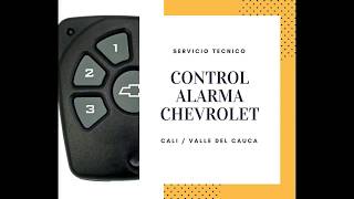 CONTROL DE ALARMA CHEVROLET CHEVYSTAR  3 funciones de tu control que seguramente no conocías [upl. by Rachael760]