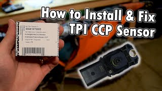 How to install and fix a TPI Crankcase Pressure sensor CCP Sensor [upl. by Ettelliw816]