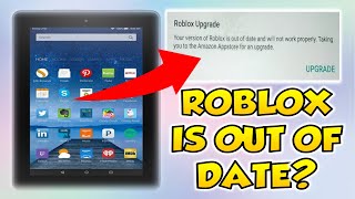 HOW TO UPDATE ROBLOX ON AMAZON FIRE TABLET [upl. by Nymrak]